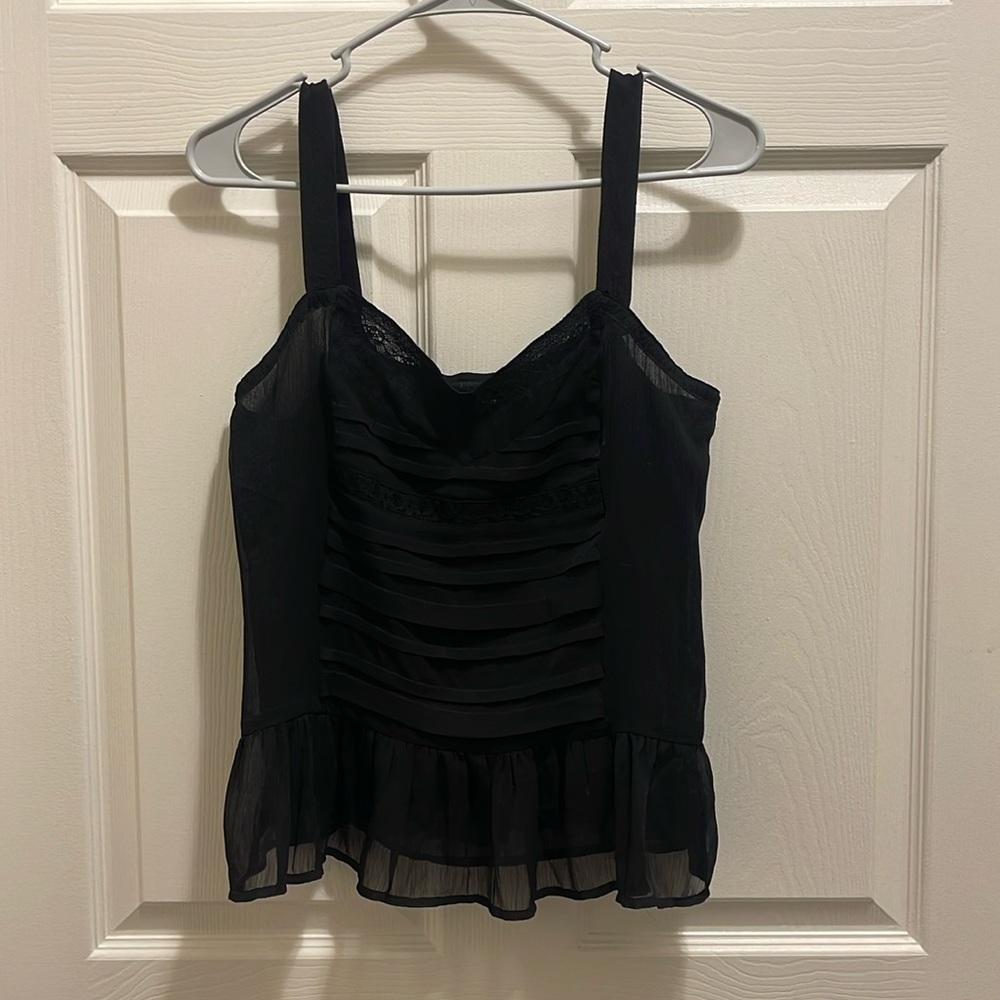 American Eagle Outfitters Black Tank Top